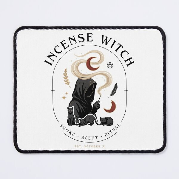 Item preview, Incense Witch Smoke and Scent Halloween Design Graphic Tee v7 designed and sold by DarylWelsh2024.