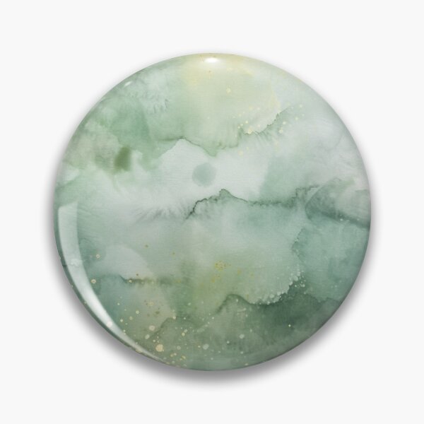 Item preview, Sage Green Gold Abstract Watercolor Texture designed and sold by Apeymayjune.