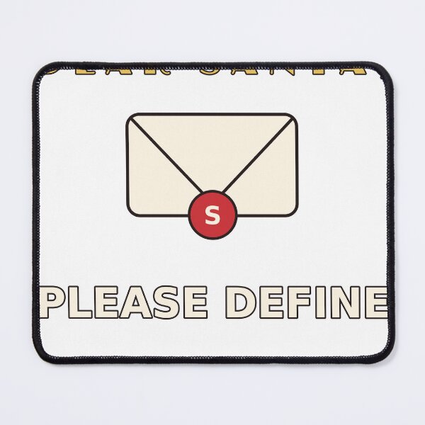 Item preview, Dear Santa Define Naughty designed and sold by FitEnvy.
