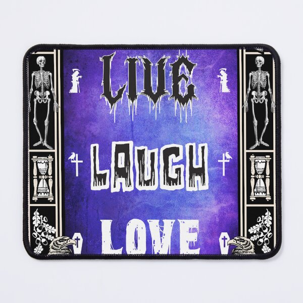 Item preview, Macabre Live Laugh Love designed and sold by GrayHareCards.
