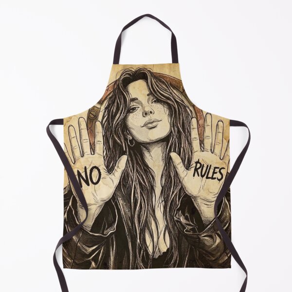 Item preview, No Rules Rebel Girl Vintage Rocker Illustration designed and sold by IvanaIka.