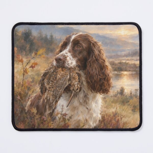 Item preview, English Springer Spaniel & Woodcock – Woodland Hunter designed and sold by TammyHunterArt.