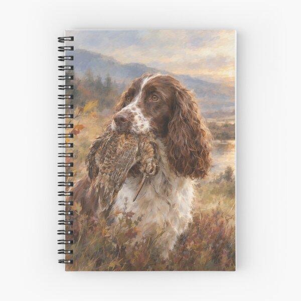 Item preview, English Springer Spaniel & Woodcock – Woodland Hunter designed and sold by TammyHunterArt.