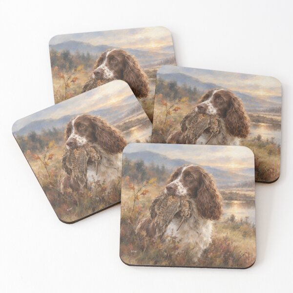 Item preview, English Springer Spaniel & Woodcock – Woodland Hunter designed and sold by TammyHunterArt.