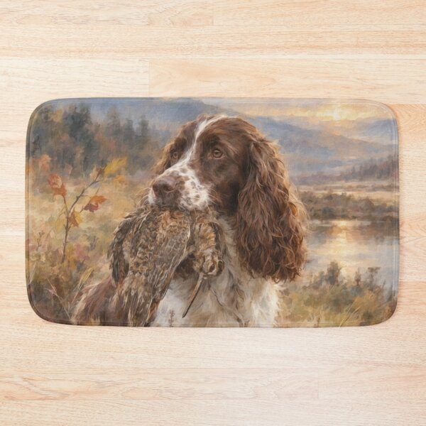 Item preview, English Springer Spaniel & Woodcock – Woodland Hunter designed and sold by TammyHunterArt.