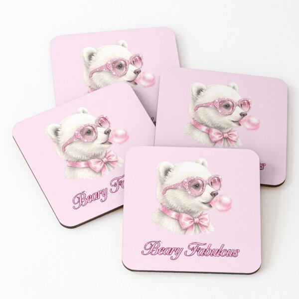 Item preview, Beary Fabulous Pink Bear - Cute Coquette Teddy Bear Shirt designed and sold by Vibe-Vary.