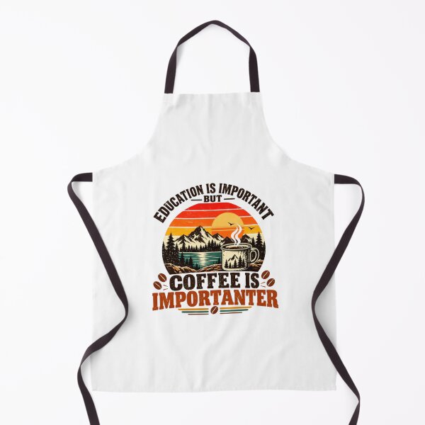 Item preview, Education Is Important But Coffee Is Importanter Funny Coffee Lover Student Teacher Humor designed and sold by SkeletonsDanger.