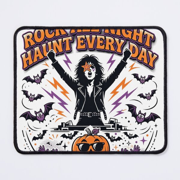 Item preview, Rock All Night Haunt Every Day designed and sold by FitEnvy.