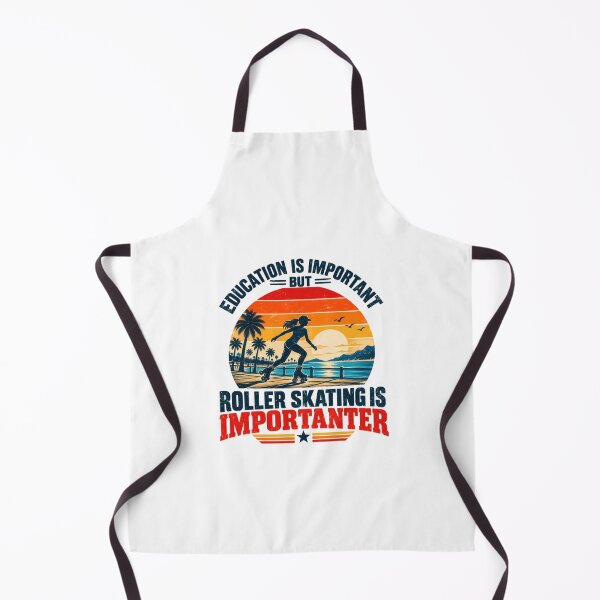 Item preview, Education Is Important But Roller Skating Is Importer Roller Skater Hobby Sports Activity designed and sold by SkeletonsDanger.
