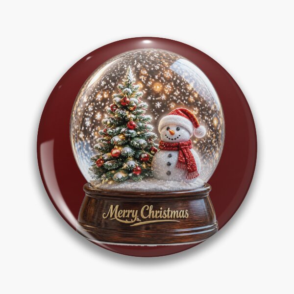 Item preview, Magical Christmas Snow Globe Snowman designed and sold by MargaretPolanco.