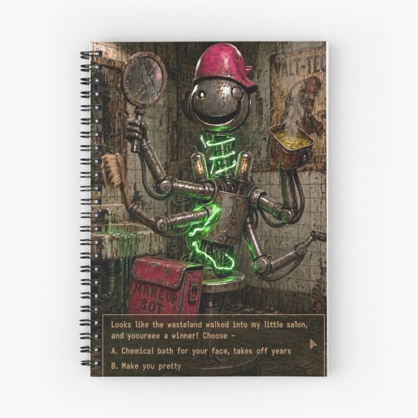 Item preview, Makeup-Bot – Wasteland Beauty Salon RPG Encounter designed and sold by CCWorkfloor.