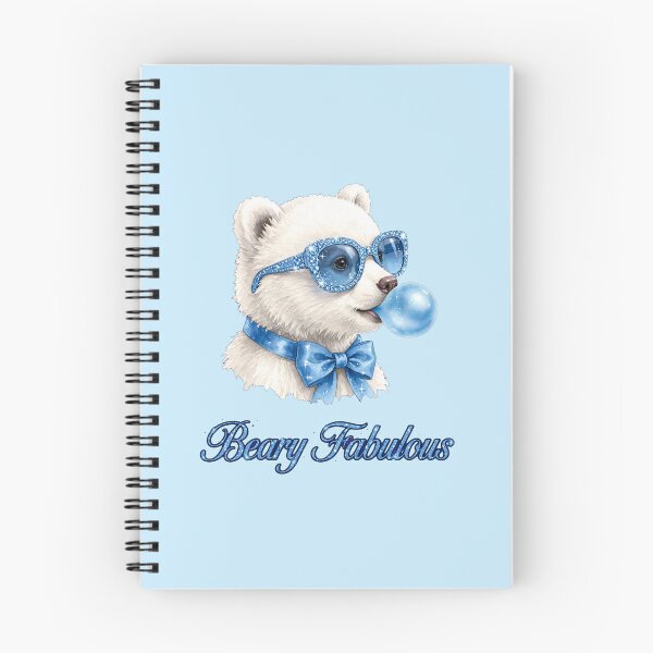 Item preview, Beary Fabulous Blue Bear - Cute Coquette Teddy Bear Shirt designed and sold by Vibe-Vary.