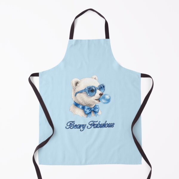 Item preview, Beary Fabulous Blue Bear - Cute Coquette Teddy Bear Shirt designed and sold by Vibe-Vary.
