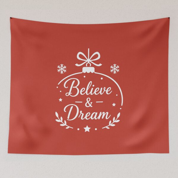 Item preview, Believe & Dream – Festive Holiday Art designed and sold by Tklezardesigns.
