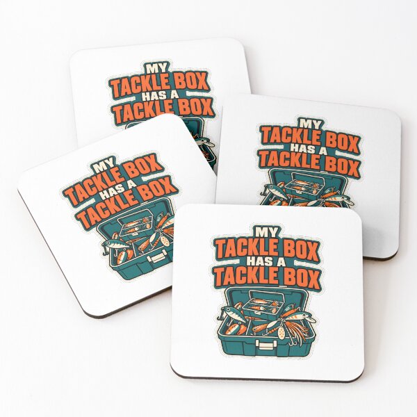 Item preview, My Tackle Box Has a Tackle Box Fishing Humor designed and sold by eignvalue.