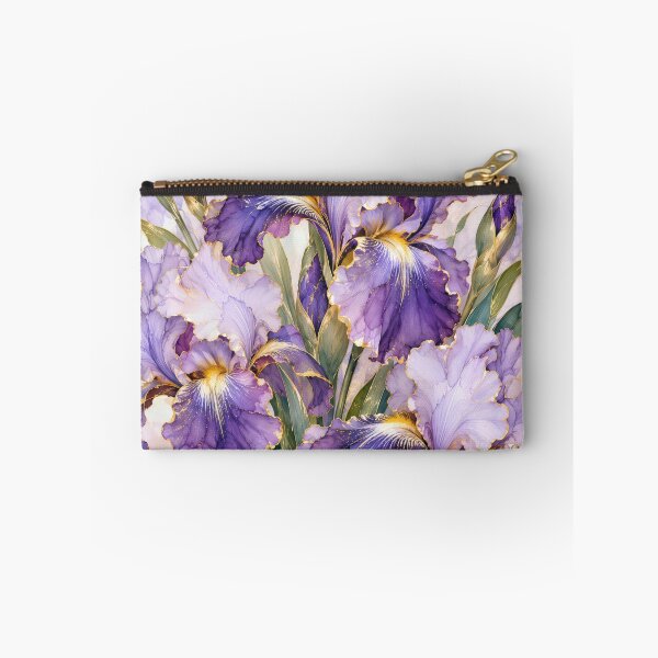 Item preview, Iris Bouquet with Gilded Edging designed and sold by Maria Dryfhout.