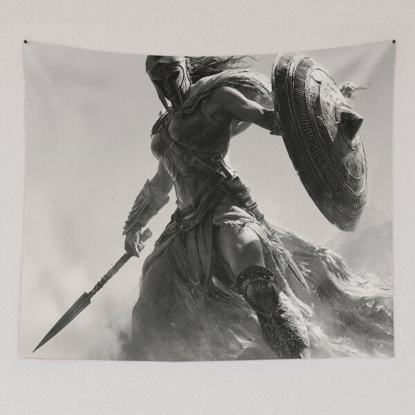 Item preview, Spartan warrioress designed and sold by The King's general goods.