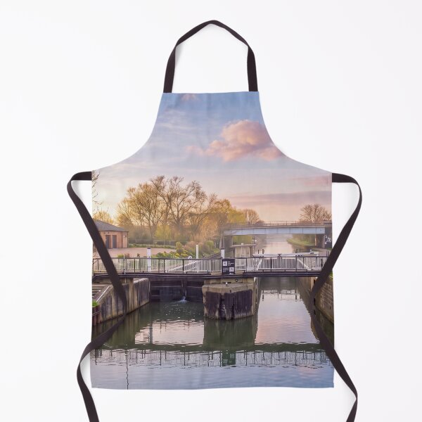Item preview, Ponders End Lock at Sunrise, River Lee Navigation London designed and sold by ArtworkNorth.