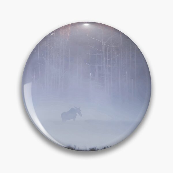Item preview, Moose in the Morning Mist designed and sold by Wildframe Works.