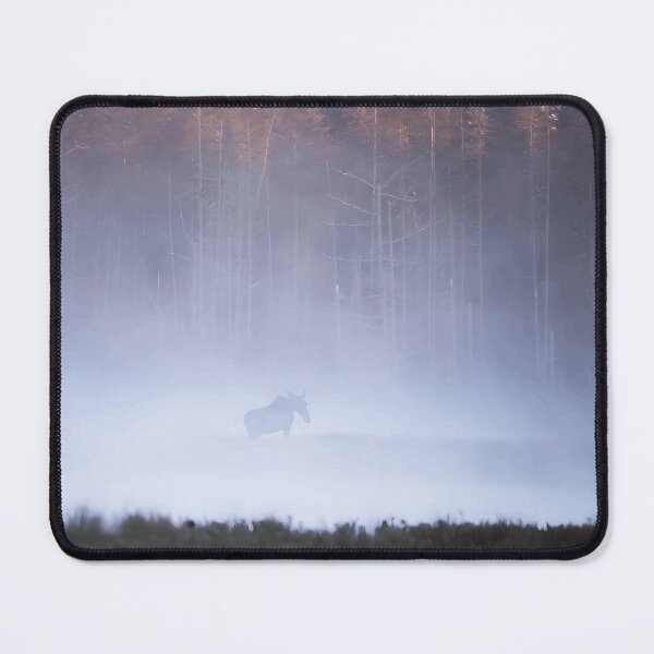 Item preview, Moose in the Morning Mist designed and sold by Wildframe Works.