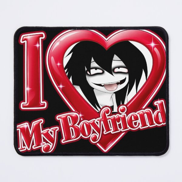 Item preview, I love Jeff the Killer Creepy Y2K Horror Aesthetic designed and sold by TrxshWear.