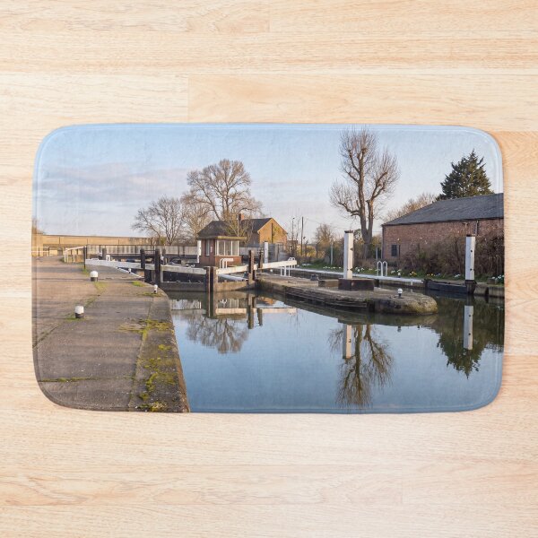 Item preview, Ponders End Lock, River Lee Navigation, Enfield designed and sold by ArtworkNorth.