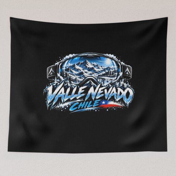 Item preview, Valle Nevado Ski Resort Chile designed and sold by TheEndDesign.