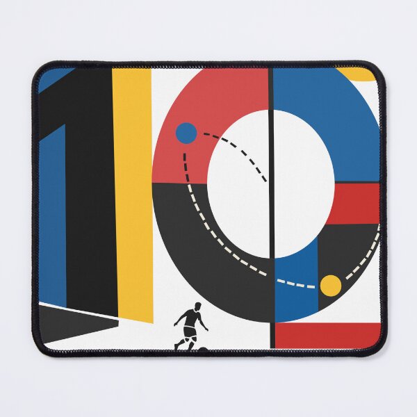 Item preview, The Geometry of the Game Football Print, Bauhaus Soccer Print , Abstract Football Art, Geometric Sports Decor, Modern Soccer Gift designed and sold by Studio pod Burom.