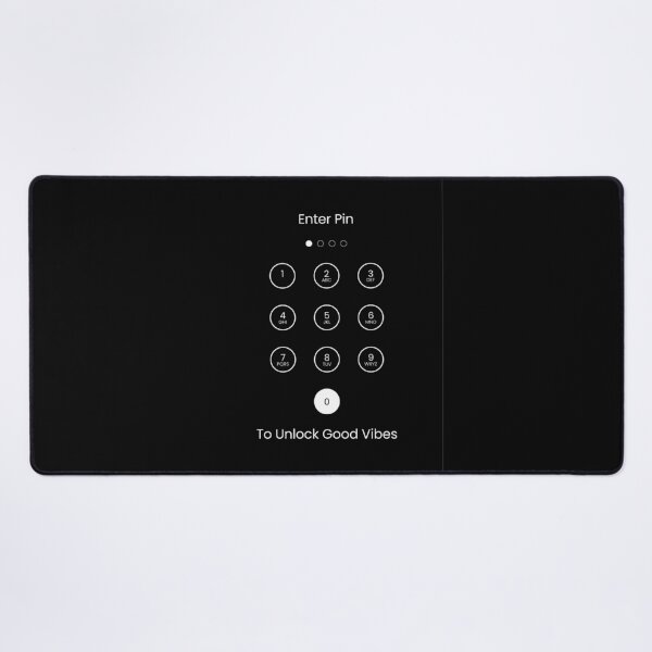 Item preview, To Unlock Good Vibes Phone Keypad Meme Design designed and sold by KromaDesignLab.
