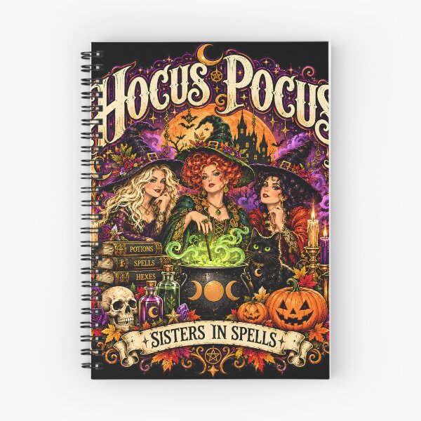 Item preview, Spellbound Sisters Halloween designed and sold by MysticCanvasAi.