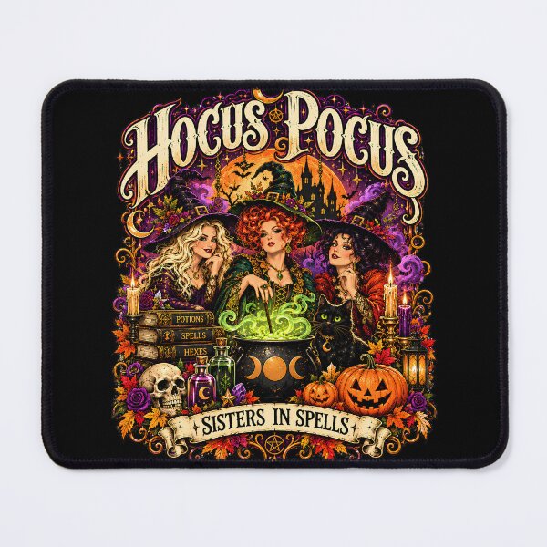 Item preview, Spellbound Sisters Halloween designed and sold by MysticCanvasAi.
