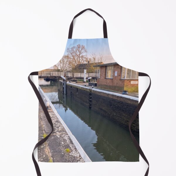 Item preview, Ponders End Lock, River Lee Navigation, Enfield, London designed and sold by ArtworkNorth.