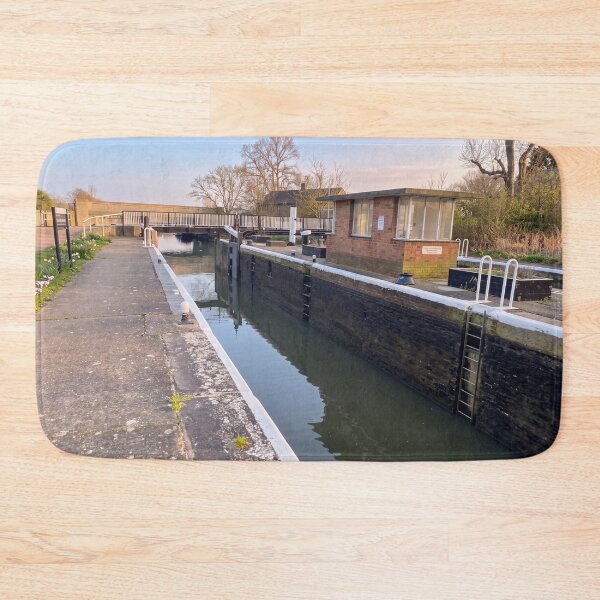 Item preview, Ponders End Lock, River Lee Navigation, Enfield, London designed and sold by ArtworkNorth.