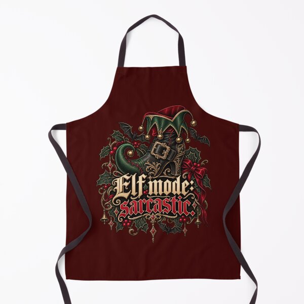Item preview, Elf Mode Sarcastic Gothic Christmas Mug | Funny Dark Elf Holiday Gift | Sarcastic Coworker Christmas Shirt Design designed and sold by PRINYOS.