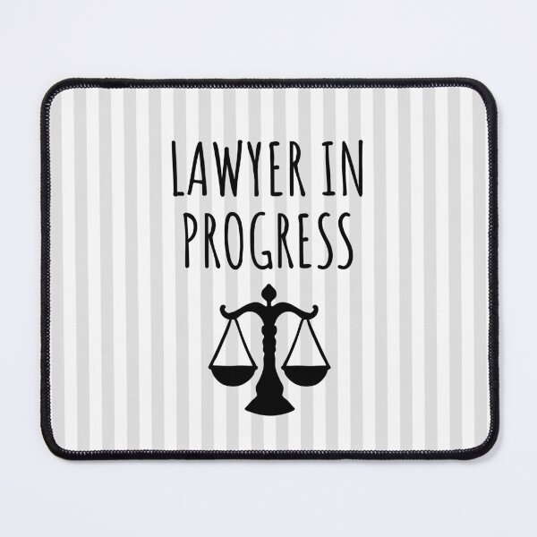 Item preview, Lawyer In Progress Scales of Justice Law Student Design | Law Student Gift | Future Lawyer In Progress Legal Student Typography designed and sold by LitzoyGlobeArt.