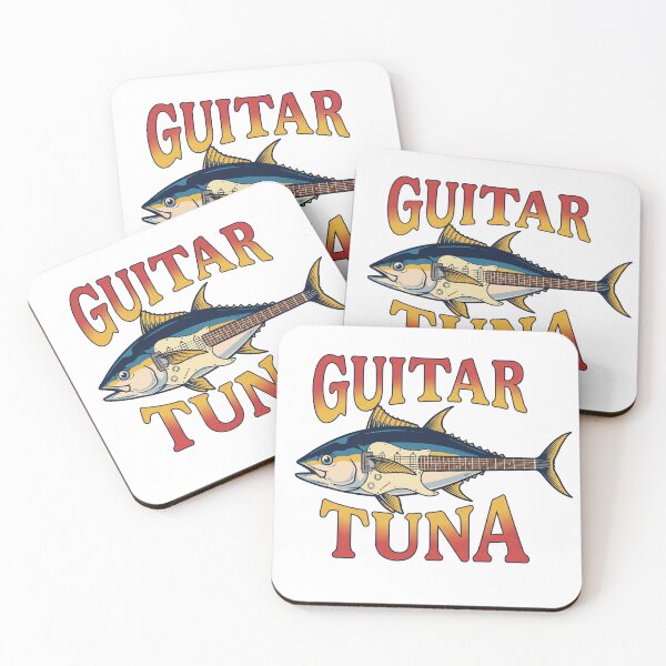 Item preview, Guitar Tuna – Funny Guitar Pun designed and sold by GraceMadeArt.