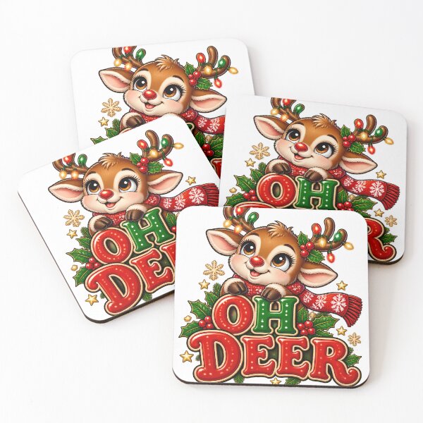 Item preview, Oh Deer Reindeer Christmas designed and sold by Amarmax.