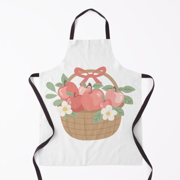 Item preview, Fresh Red Apple Picnic Basket designed and sold by BetweenForms.