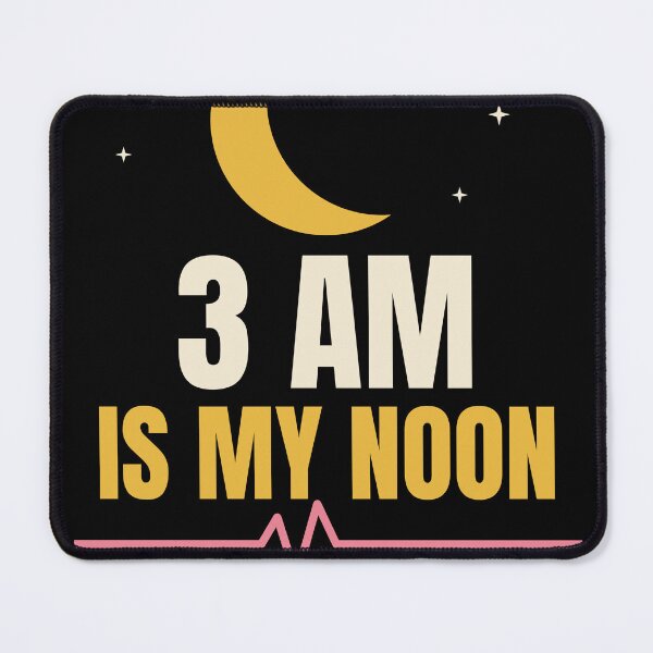Item preview, 3 AM Is My Noon Night Shift Nurse designed and sold by Nice Niche.