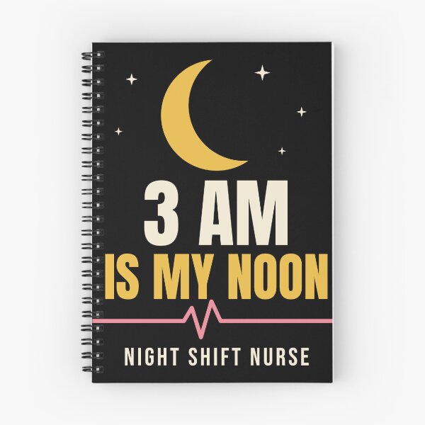Item preview, 3 AM Is My Noon Night Shift Nurse designed and sold by Nice Niche.