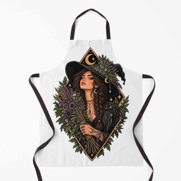 Item preview, Gothic Witch Drinking Coffee Witchy Vibes designed and sold by CrazySzoopWorld.