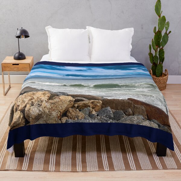 Item preview, Moody Blue Sky Seascape Coastline In South Africa designed and sold by Faith Based Decor & Art &Gifts.