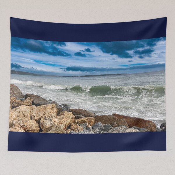 Item preview, Moody Blue Sky Seascape Coastline In South Africa designed and sold by Faith Based Decor & Art &Gifts.
