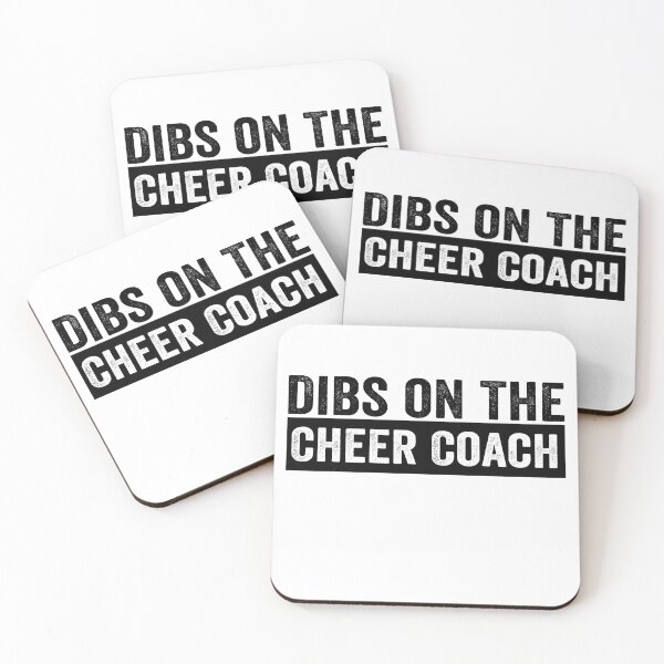 Item preview, Dibs on the Cheer Coach Funny Cheerleading Coach Girlfriend Wife Cheer Humor designed and sold by 76Valeria.