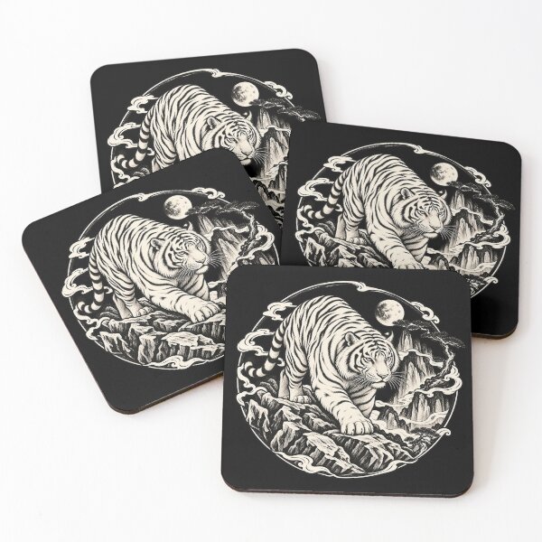 Item preview, White Tiger Goalkeeper Engraved designed and sold by lAnJefurtifeu.