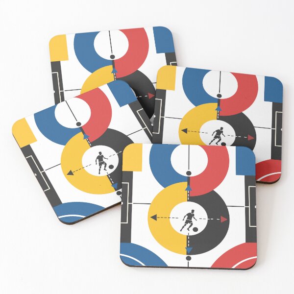 Item preview, At the Center of the Game Football Print, Bauhaus Soccer Print, Abstract Football Art, Geometric Sports Decor, Soccer Gift designed and sold by Studio pod Burom.