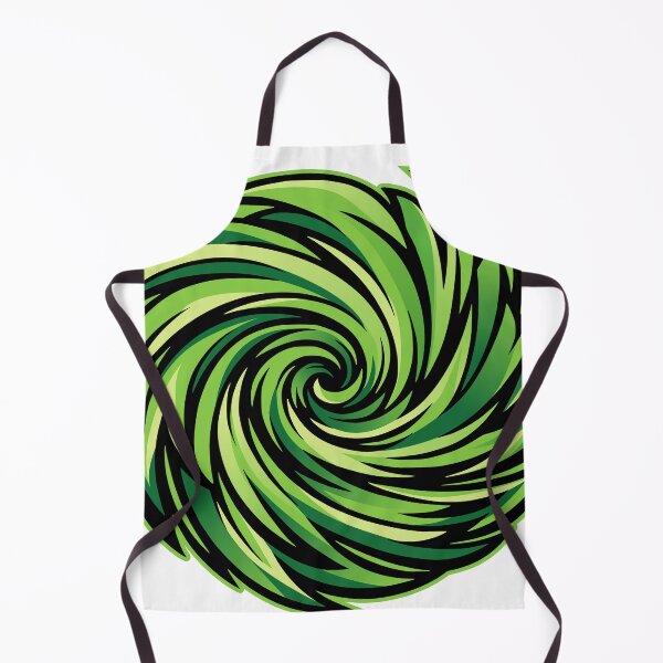 Item preview, Green Spiral Energy – Abstract Vortex Design designed and sold by Pommes im Bett.