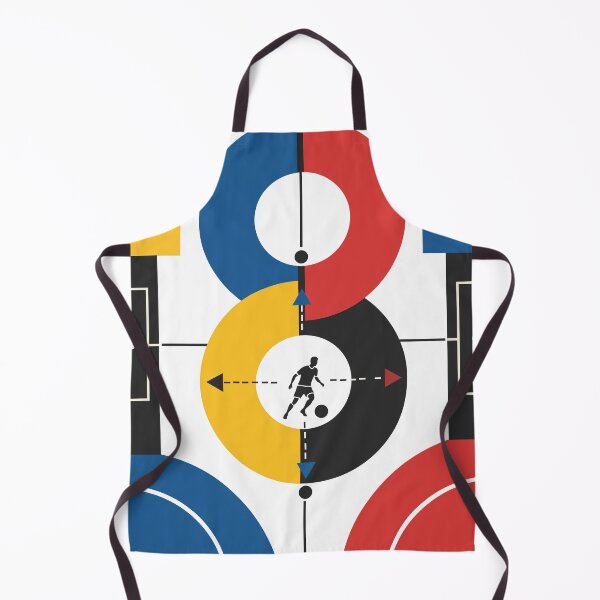 Item preview, At the Center of the Game Football Print, Bauhaus Soccer Print, Abstract Football Art, Geometric Sports Decor, Soccer Gift designed and sold by Studio pod Burom.