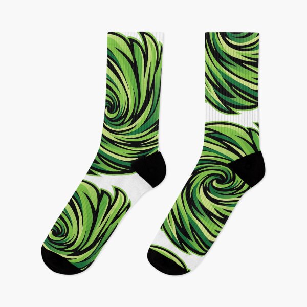 Item preview, Green Spiral Energy – Abstract Vortex Design designed and sold by Pommes im Bett.