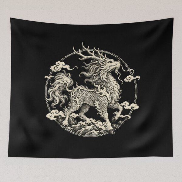 Item preview, Qilin Engraved with Wisdom designed and sold by lAnJefurtifeu.